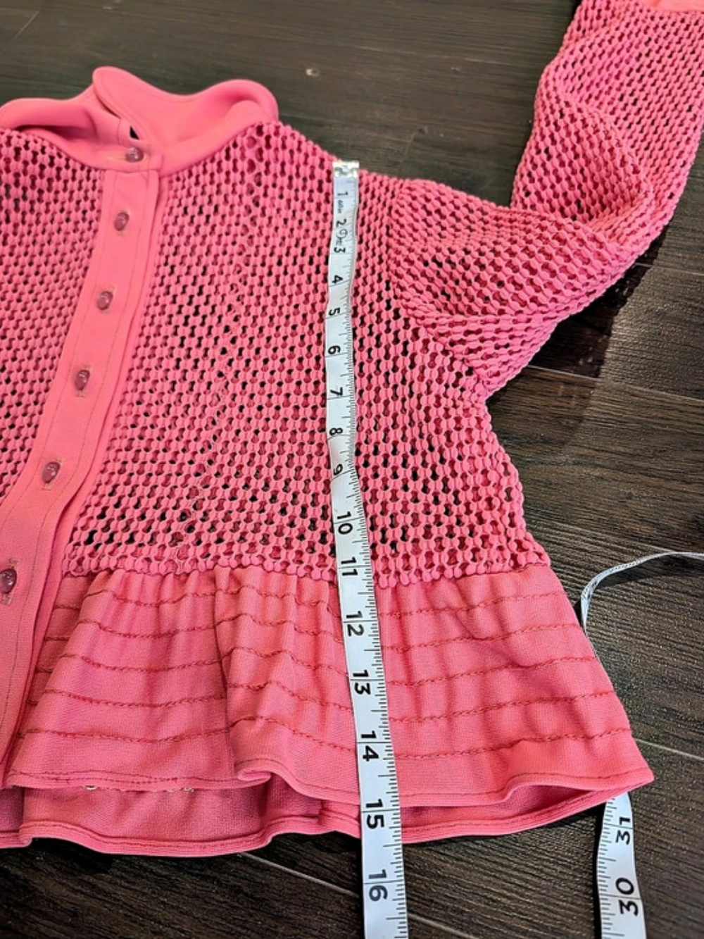 Pink Knit Jacket - Picture 6 of 6
